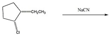 What mechanism predominates in the reaction below?   A) S<sub>N</sub>2 B) S<sub>N</sub>1 without rearrangement C) S<sub>N</sub>1 with rearrangement D) E2 E) E1