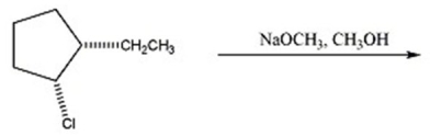 What mechanism predominates in the reaction below?   A) S<sub>N</sub>2 B) S<sub>N</sub>1 without rearrangement C) S<sub>N</sub>1 with rearrangement D) E2 E) E1