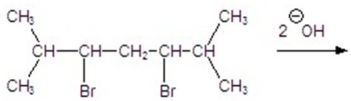 Give the major product for the following reaction.   A)    B)    C)    D)    E)   
