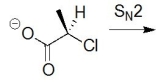 Draw product of the following intramolecular S<sub>N</sub>2 reaction.  