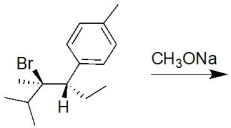 Draw the product of the following reaction.  