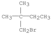 What is the major product of the following reaction?   A)    B)    C)    D)    E)   
