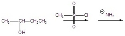 Give the major product for the following reaction.  