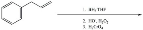 Provide the major organic product of the reaction below.  