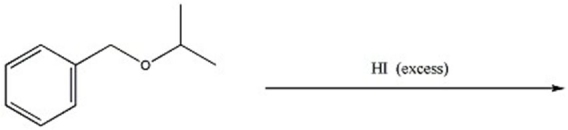 Provide the major organic product of the reaction below.  