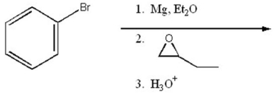 Provide the structure of the major organic product of the following reaction.  