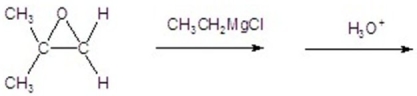 Give the product of the following reaction.  
