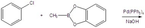 Give the major organic product for the following reaction.  