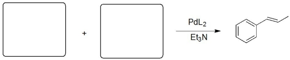 Fill in the missing components in the reaction below.  