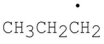 Which of the following products result from the disproportionation reaction between two propyl radicals?   A)    B) CH<sub>3</sub>CH<sub>2</sub>CH<sub>3</sub> + CH<sub>3</sub>CHCH<sub>3</sub> C) CH<sub>3</sub>CH<sub>2</sub>CH<sub>2</sub>CH<sub>2</sub>CH<sub>2</sub>CH<sub>3</sub> D) CH<sub>3</sub>CH<sub>2</sub>CH<sub>3</sub> + CH<sub>2</sub> <sub> </sub>   CHCH<sub>3</sub> E) CH<sub>2</sub> <sub> </sub>   C   CH<sub>2</sub> + CH<sub>3</sub>CH<sub>2</sub>CH<sub>3</sub>