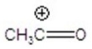 Give the ion that corresponds to a m/z ratio of 43 in a mass spectrum of 2-pentanone.You may choose more than one answer. A)    B)    C)    D)    E)   