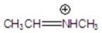 Give the fragment(s) that corresponds to a m/z charge of 58 for ethylpropylamine.You may choose more than one answer. A)    B)    C)    D)    E)   