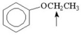 What splitting pattern is observed in the proton NMR spectrum for the indicated hydrogens?   A) singlet B) doublet C) triplet D) quartet E) septet