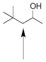 In the proton NMR spectrum,the indicated CH<sub>2</sub> group will show up as a   A) singlet. B) doublet. C) triplet. D) quartet. E) quintet.