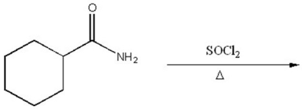 Provide the major organic product of the following.  