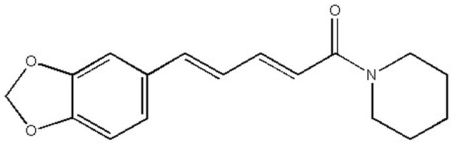 Piperine,a major component of black pepper,is shown below.To what class of carboxylic acid derivative does piperine belong?   A) ester B) acyl halide C) acid anhydride D) amide E) nitrile