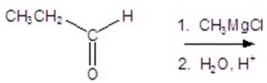 Identify the product for the reaction.   A)    B)    C)    D)    E) CH<sub>3</sub>CH<sub>2</sub>CH<sub>2</sub>OH