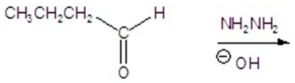 Give the product for the following reaction.   A)    B) CH<sub>3</sub>CH<sub>2</sub>CH<sub>3</sub> C) CH<sub>3</sub>CH<sub>2</sub>CH<sub>2</sub>CH<sub>2</sub>OH D) CH<sub>3</sub>CH<sub>2</sub>CH<sub>2</sub>CH<sub>3</sub> E) CH<sub>3</sub>CH<sub>2</sub>CH<sub>2</sub>OH