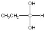 Give the product for the following reaction.   A)    B) CH<sub>3</sub>CH<sub>2</sub>CH<sub>2</sub>OH C) CH<sub>3</sub>CH<sub>2</sub>CH<sub>3</sub> D)    E) HOCH<sub>2</sub>CH<sub>2</sub>CH<sub>2</sub>OH