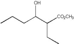 Show how the compound below could be prepared by a synthetic route that uses a Claisen condensation.  