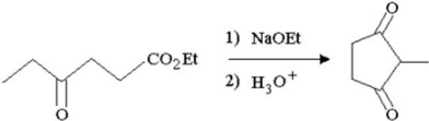 Provide a detailed,stepwise mechanism for the transformation shown below.  