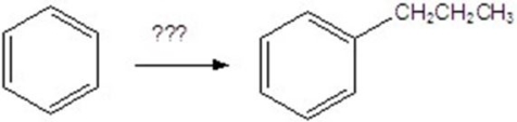 Identify the condition(s) that will not work for the following reaction.You may choose more than one answer.    A)     B)     C)     D) CH<sub>3</sub>CH<sub>2</sub>CH<sub>2</sub>Cl + AlCl<sub>3</sub> E) CH<sub>3</sub>CH<sub>2</sub>CH<sub>2</sub>OH,H<sub>2</sub>SO<sub>4</sub>
