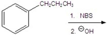 Identify the best product for the following reaction.   A)    B)    C)    D)    E)   