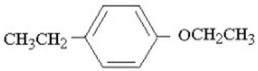 Provide the structure of the major mononitration product of the compound below.  