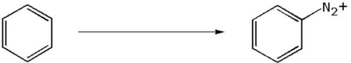 Which reagent is least likely to be used in the conversion shown?   A) Na<sub>2</sub>Cr<sub>2</sub>O<sub>7</sub> B) HNO<sub>3</sub> C) Sn D) NaNO<sub>2</sub> E) HCl