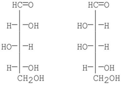 At which carbon are the following sugars epimers of each other?   A) C-1 B) C-2 C) C-3 D) C-4 E) C-5