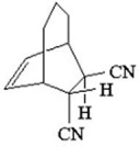 What diene and dienophile would react to give the product below?  