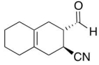 Provide the structure of the diene and dienophile for the preparation of the following compound.  