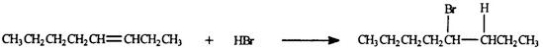 Select the correct reaction type for the following process.   A) Addition B) Elimination C) Substitution D) Oxidation E) Reduction Bloom's