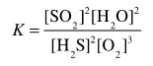 <strong>Determine the balanced chemical equation that corresponds to the given equilibrium expression.  </strong> A)   B)   C)   D)   E)   <div style=padding-top: 35px> 