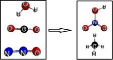 When the following equation is balanced with smallest whole number integers, what is the coefficient for HNO<sub>3</sub>?   A) 1 B) 2 C) 3 D) 4 E) 5