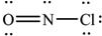 What is the molecular geometry of NOCl as predicted by the VSEPR model?   A) linear B) trigonal planar C) bent D) tetrahedral E) trigonal pyramidal