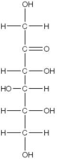 Exhibit 16B   A carbohydrate Fischer projection. Refer to Exhibit 16B.Which of the following figures represents the Haworth projection of the carbohydrate shown? A)    B)    C)    D)   