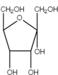 Exhibit 16A A carbohydrate Fischer projection.    -Refer to Exhibit 16BA Which of the following figures represents the Haworth projection of the carbohydrate shown? A)    B)    C)    D)   