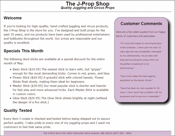 The figure above shows an ordered list.