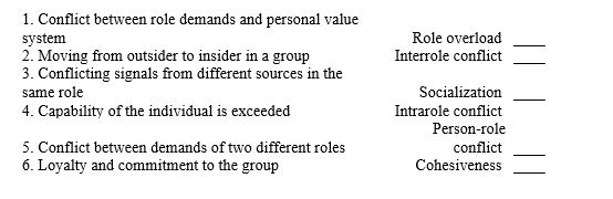 Match the following.You may use a response once,more than once,or not at all.   