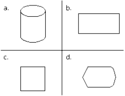 Which of the following systems flowcharting symbol descriptions is incorrect?   A)  Disk B)  computer process C)  manual process D)  Display