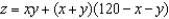 The function has a maximum. Find the values of and at which it occurs.