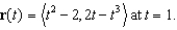 Find the unit tangent and the unit normal to the graph of the vector function