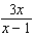 Determine whether or not the function f (x) = is one-to-one.