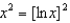 Solve for ln .