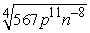 Simplify the radical expression.   A)    B)    C)    D)    E)   