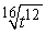 Reduce the index of the radical.   A)    B)    C)    D)    E)   