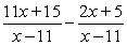 Simplify the following rational expression.   A)    B)    C)    D)    E)   