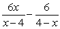 Perform the subtraction and simplify.   A)    B)    C)    D)    E)   