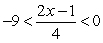 Solve the inequality below.   A)    B)    C)    D)    E)   